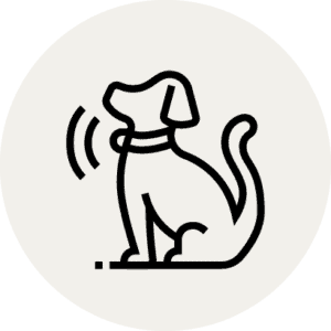 Familiar Paws Dog Icon Familiar Paws Dog Icon